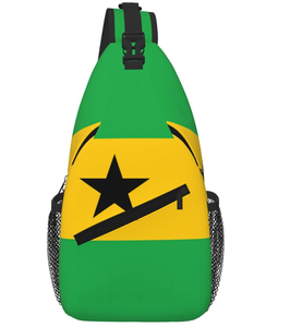 Sac bandoulière personnalisé avec logo <span class=keywords><strong>Sao</strong></span> Tomé-et-Principe – Sac de poitrine à bandoulière très populaire pour le voyage - Product Image 1