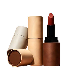 Tube à lèvres en papier vide pour la protection de l'environnement / Contenant pour gloss à lèvres en kraft / Tube rond en papier pour baume à lèvres - Product Image 3