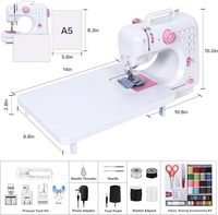 Machine à coudre électrique de bureau portative automatique 505A pour usage domestique – Offre Spéciale