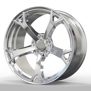 Jantes forgées 17 18 19 pouces 5x114.3 T6061 T6 en alliage d'aluminium Nissan 370Z 4x100 4x114.3 5x100 5x108 5x112 5x14.3 5x120 5x130 V1 86 - Product Image 2