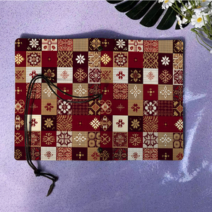 A6 hermoso cuaderno hecho a mano maravilloso regalo de Acción de Gracias para <span class=keywords><strong>abuelos</strong></span> adecuado para coleccionar historias con bordado S - Product Image 6