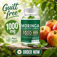 Bonbons Gommeux Moringa Marque Blanche OEM – Formule Superalimentaire pour le Soutien Immunitaire et la Vitalité – Saveur Naturelle – Vente en Gros