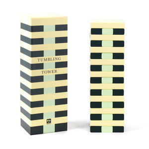 Set di <span class=keywords><strong>Blocchi</strong></span> per Gioco Torre di Legno Impilabile Personalizzabile Global Bridge, Gioco da Tavolo per Interni ed Esterni per Serate in Famiglia - Product Image 1