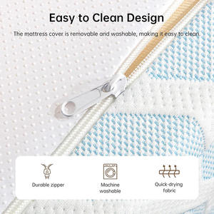 Harga pabrik kustom matras kasur busa memori pemanasan lambat sejuk kepadatan tinggi ortopedi untuk nyeri punggung - Product Image 3