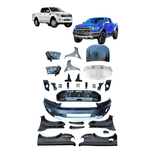 Raptor Phong Cách Bodykit Cho 2012-2014 Ford Ranger T6 Chuyển Đổi Nâng Cấp Để T7 T8 Cơ Thể Kit LED Đèn pha Bộ Phận Cơ Thể Bumper Facelift - Product Image 4