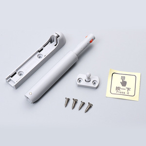 JINNATE Cabinet Door Push To Open Mechanism Hidden Mount Plastic Non Detachable For Wardrobe Cabinet Doors - Product Image 4