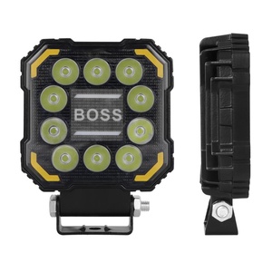 Nuevos Productos, Luz de Trabajo LED Cuadrada Amarilla DRL Blanca de 6000LM, Impermeable, para Automóvil, Múltiples Estilos, Luz de Trabajo LED de 24v - Product Image 4