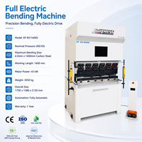 Prensa Plegadora Eléctrica de Alta Precisión de 85 Toneladas y 1600 mm con Doble Servo para Plegado Preciso de Metal