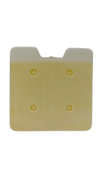 Bloc de refroidissement réutilisable en HDPE à matériau à changement de phase (PCM), plaque eutectique de qualité alimentaire, bloc de glace en gel réutilisable