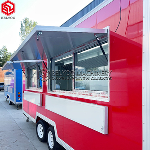 Modern Fully Equipped Mobile Food <strong>Trailer</strong> Aluminum <strong>Ice</strong> <strong>Cream</strong> Vending Truck with Concession Window <strong>for</strong> Candy Application - Product Image 3