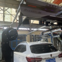 Liste de prix des machines de lavage de voitures automatiques, lave-auto entièrement automatique sans contact avec système de nettoyage haute pression à 360°