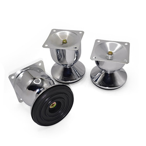 Pieds de meubles Wansheng en acier laminé à froid plaqué, style verre à vin, 7 cm et 9 cm, modernes et simples, pour armoires, tables, canapés et lits - Product Image 1