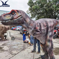 Costume de dinosaure réaliste taille adulte pour la marche, achat d'un costume de dinosaure animatronique pour parc d'attractions, défilé, carnaval