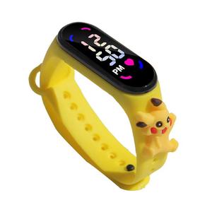 Bracelet électronique en silicone <span class=keywords><strong>Mickey</strong></span> pour enfants, <span class=keywords><strong>montre</strong></span> sport LED rétro rouge, affichage numérique, pour filles et femmes, étanche, tendance - Product Image 6