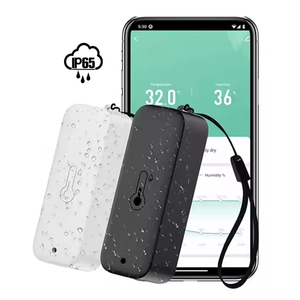 Tuya <strong>WiFi</strong> <strong>Temperature</strong> Humidity <strong>Sensor</strong> IP65 Waterproof Thermometer Smart Life APP <strong>Remote</strong> Control Work with Google Assistant Alexa - Product Image 1