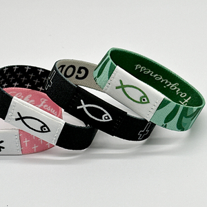 Pulseras Reutilizables con Logotipo Personalizado de Fábrica, Pulsera Inteligente RFID NFC para Control de Acceso, Pulsera Elástica Tejida NFC - Product Image 4