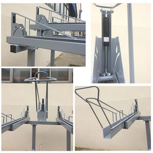 Support de rangement <span class=keywords><strong>vertical</strong></span> pour vélos de location en extérieur Suzhou Pioneer, <span class=keywords><strong>porte</strong></span>-vélos en métal, présentoir de parking - Product Image 5