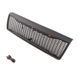 Parrilla Delantera de Malla con LED para Auto, Compatible con <span class=keywords><strong>Ford</strong></span> <span class=keywords><strong>BRONCO</strong></span> F150 1992-1996 - Product Image 4