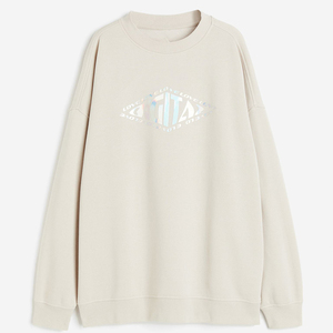 คุณภาพสูงเหงื่อชุดผู้หญิงที่กําหนดเองHoodieชุดแขนยาวCrewneckเสื้อกันหนาวผ้าฝ้ายกางเกงขายาวและHoodieชุด - Product Image 1