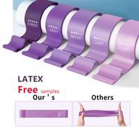 Bandas Elásticas de Resistencia de Látex para Fitness con Logotipo Personalizado, para Entrenamiento, Ejercicio, Gimnasio y Fortalecimiento