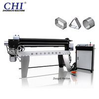 Machine à cintrer les plaques CNC, machine à cintrer à 3 rouleaux, cintreuse de tôles en acier inoxydable, machine pour conduits HVAC, machine automatique pour tôles