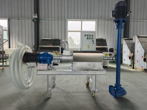 Nông nghiệp thép không gỉ chăn nuôi phân bón phân bón ướt và khô rắn-lỏng separator dehydrator - Product Image 2