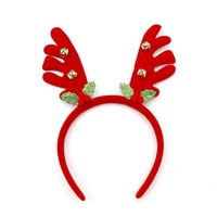 Vente en gros de nouveaux accessoires de cheveux de Noël Antler Xmas Tree Party Bandeaux mignon taille unique bandeau de Noël pour enfants adultes
