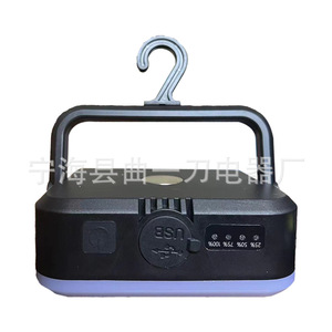 Lampe de camping LED extérieure carrée ovale 5V rechargeable par USB, étanche, pour tente et situations d'urgence - Product Image 2