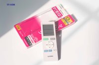 Control Remoto Digital LED de Código Fijo KEYUAN TY-10K para Aire Acondicionado, Batería AAA, 4 Botones, Alcance de 20m