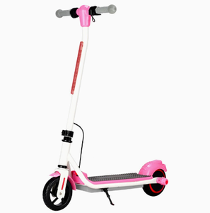 Scooter Eléctrico para Niños con Batería de Litio de 22V 2AH, <span class=keywords><strong>Motor</strong></span> de 150W, Rueda de 6.3 Pulgadas, Marco de Aluminio Plegable, para Exteriores, para Niños de 6 a 12 Años - Product Image 4