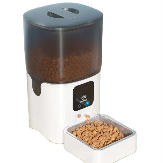 Smart Wifi Automatic Cat Food Feeder Camera Portable Remote Control Pet Feeder Video Remote Control Smart Feeder for Dogs Cats