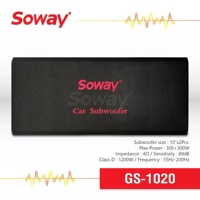 10 pouces 1200 watts 4 ohms bobine vocale unique Audio double chargé sous le siège Subwoofer haut-parleur boîtier pour BMW 740 son de voiture