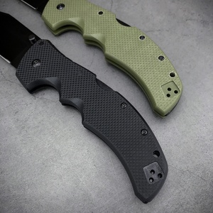 มีดพับ CTS-CHP Blade Outdoor Rescue EDC สำหรับพกพา ด้ามจับ G10 มีดพับสำหรับตั้งแคมป์ DIY OEM - Product Image 4