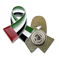 Venta al por mayor 2023 52 imán de Metal Emiratos Árabes Unidos mapa broche solapa Pin insignia UAE Día Nacional regalo bandera Pin
