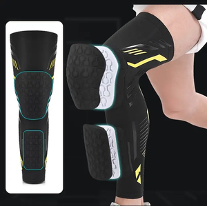 Esportes Correndo Caminhadas Futebol Atlético Musculação Joelheiras <span class=keywords><strong>Brace</strong></span> Footless Meias para Alívio Da Dor Conjunta - Product Image 4