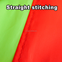 Drapeau d'arbitre de football rouge et blanc, personnalisé, robuste, résistant à la décoloration, avec poignée ergonomique, pour les matchs de l'école, du collège, de la ligue et des championnats