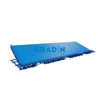 Table inclinable à 90 degrés personnalisée, machine de retournement de panneaux préfabriqués pour la production industrielle ou les tests