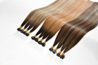 Dailmei Best-seller Salon Deluxe Qualité Double Pull kératine pré-collée 100% vrais cheveux Pointe plate Extension de cheveux