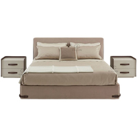 Lit Double et King size de 1.8M, dernière version moderne et minimaliste, création de Designer haut de gamme, matériel souple, italien, lit Double pour chambre à coucher