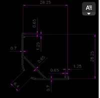 Éclairage linéaire à montage en surface Bande lumineuse LED Profil en aluminium pour coin à 45 90 degrés Boîtier en aluminium durable Profil en alliage d'aluminium