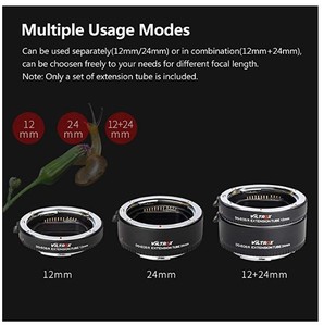 Viltrox DG-EOSR AF ชุดแหวนอะแดปเตอร์ต่อเลนส์,สำหรับเลนส์ <span class=keywords><strong>Canon</strong></span> EOS <span class=keywords><strong>R</strong></span> Mount ขนาด12มม. + 24มม. สำหรับตัวกล้อง <span class=keywords><strong>Canon</strong></span> EOS <span class=keywords><strong>R</strong></span> - Product Image 5