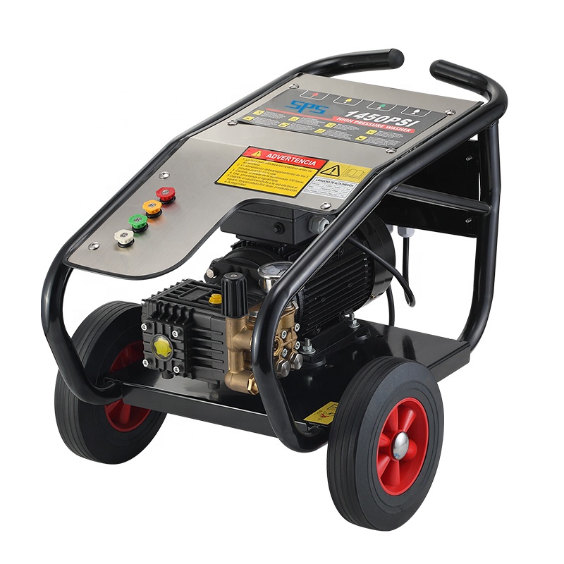SPS 1450PSI 100BAR мощность 2.2квт Электрическая Машина для мойки автомобилей высокого давления