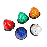 Feux de gabarit LED coniques LJZ en forme de goutte d'eau, à montage sur toit, 12V 24V, étanches IP68, avec garantie d'un an pour remorques et fourgonnettes, vente en gros