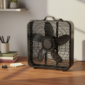 20-Inch Plastic Frame <b>Stand</b> Box <b>Fan</b> Electric Air Cooling for Household Office & Hotel Use - Product Image 3
