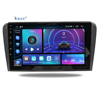 Radio para Auto BQCC de 9 Pulgadas con Android 13, Pantalla IPS, CarPlay Inalámbrico, Android Auto, RDS, ASP, 4G/WiFi, GPS, Estéreo Multimedia para Mazda 3 2003-2009