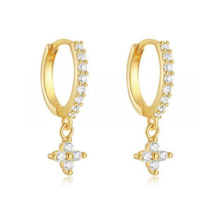 Pendientes de tuerca de moissanita VVS GRA de corte redondo con diseño de cola de pez de líneas simples, rellenos de oro de 14K, joyería de uso diario para mujer - Product Image 5