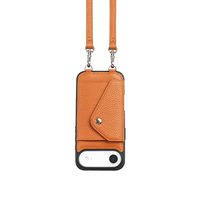 Étui de luxe en cuir pour iPhone 17 18 Pro Max Duo