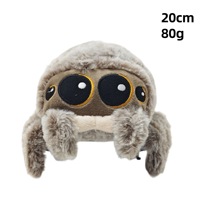 Peluche araignée mignonne personnalisable en dessin animé, super douce, avec rembourrage en coton PP, jouet anti-stress, cadeau d'anniversaire pour enfants