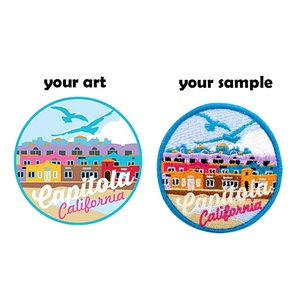 Thấp moq thêu máy bay tùy chỉnh văn bản thư Logo thêu dệt móc chì<span class=keywords><strong>a</strong></span> khó<span class=keywords><strong>a</strong></span> cho xe máy xe - Product Image 2