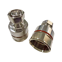 Conector Coaxial Mini DIN 4.3-10-J7/8 de Latón de Fábrica a Bajo Precio, Conector Macho RF 4.3-10 para Cable 7/8 4.310